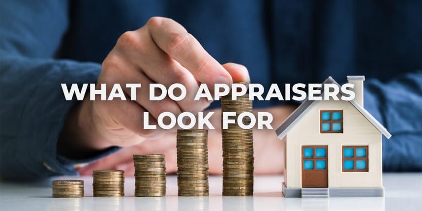 does an appraiser come inside your house